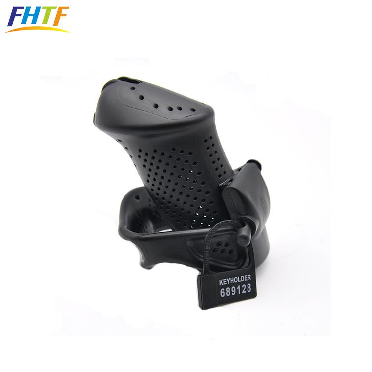 New Design PC Material Plastic Chastity Cock Cage Lock