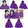 Bts Bangtan Boys Kpop Jimin Hoodie Sweatshirt J-hope Suga Rm Velvet Pullover
