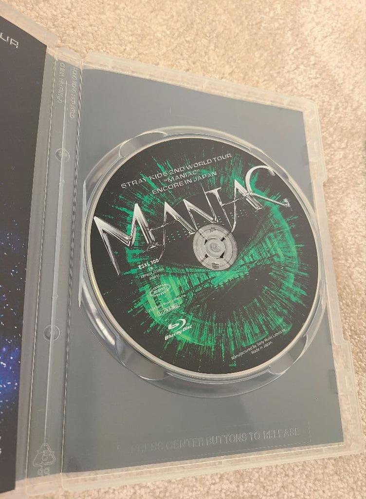 [USED] Stray Kids MANIAC Blu-ray Regular Edition
