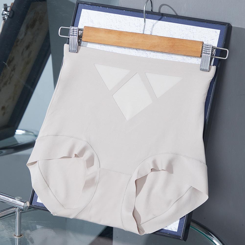 

Женские осенние и зимние цельные трусики без следов для пожилых людей с тонкой талией, чтобы поднять ягодицы и подтянуть живот XL кофейный