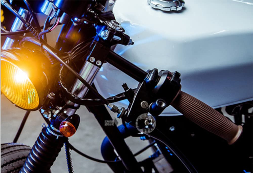 Beatus Tull Handle Grip, Motorcycle, Bike, 0.9 inch (22.2 mm), 1 inch/25 mm, Handle,