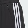 Adidas Casual Side Stripe Tapered Knit Pants Women Bottoms Black GP0642