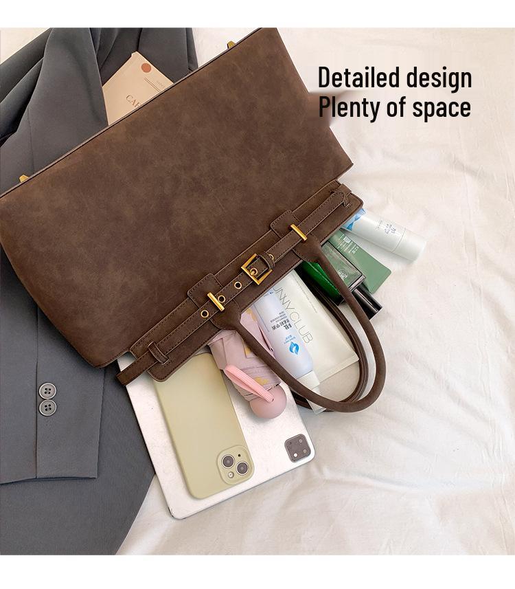 Y2K Retro Women's Luxury Tote Briefcase