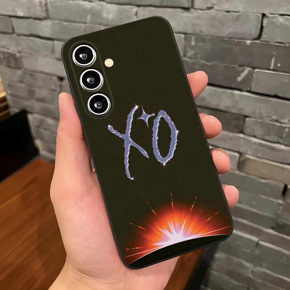 The Weeknd XO Phone Case For Samsung A25 A13 A33 5G A54 A36 A35 A56 A52 A14 Shockproof Soft Cover