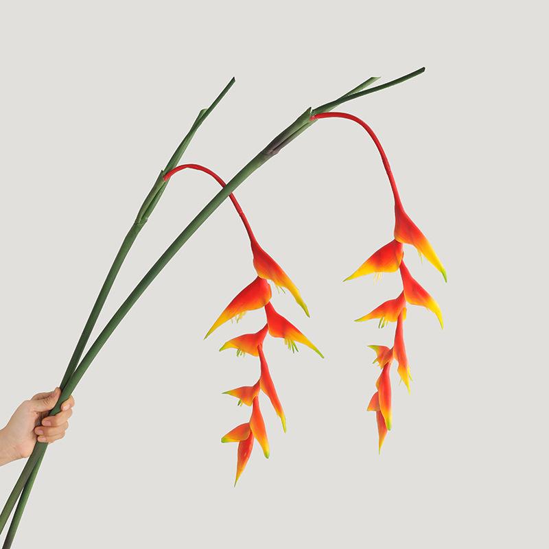 Premium Scorpion Tail Phoenix Bird of Paradise New Year Decorative Faux Flower Arrangement