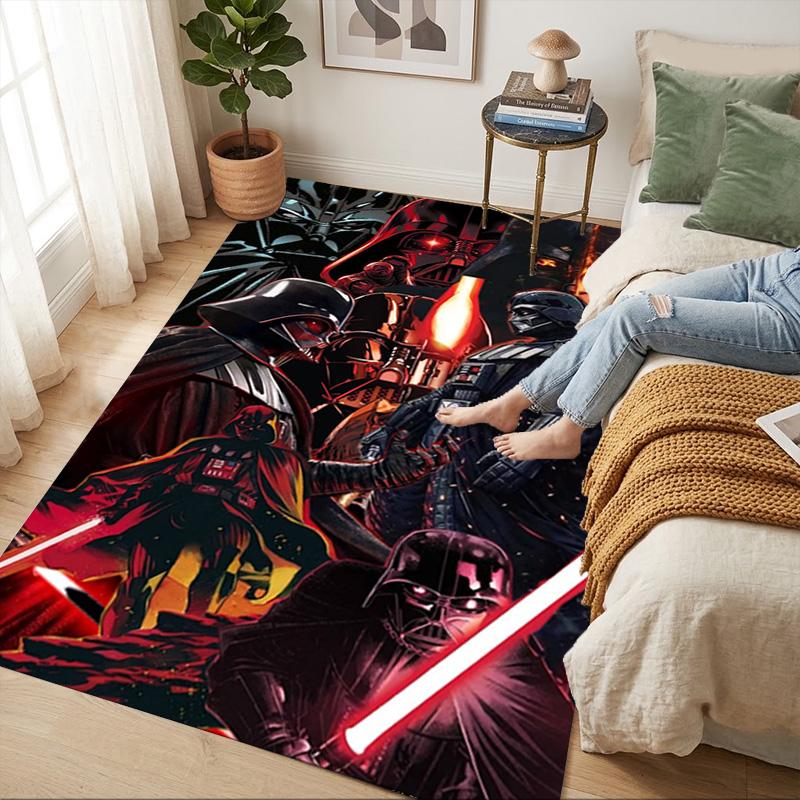 Darth Vader Living Room Nonslip Area Rug Soft Carpet For Bedroom Game Playroom Sofa Office Home Decor Doormat Christmas Gift C922258