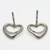 Used TIFFANY&Co. Pierce Open heart Silver925 1.7g Silver El Saperetti