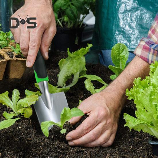 8 Pcs Gardening Tools Stainless Steel Hand Shovel Pruning Shears Garden Supplies with Storage Bag Gifts for Gardening Lovers