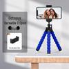 Octopus Mini Portable Selfie Stand with Bluetooth Remote for Creative Live Streaming