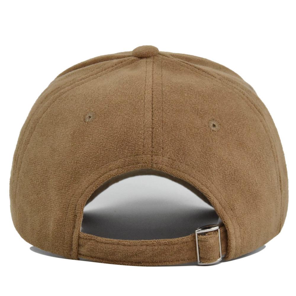 Berretti da baseball retrò in camoscio solido per uomo donna primavera autunno street snapback cappello hip hop regolabile pelliccia sintetica parasole