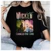 Vintage Wicked Shirt Changed For Good Defy Gravity Musical Womens Tee