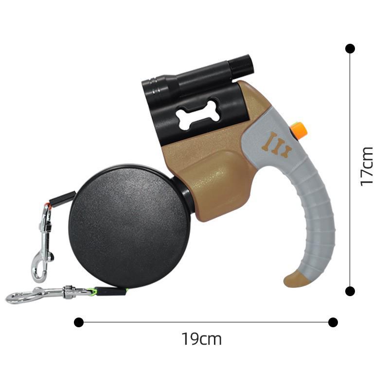 

Повідець-рулетка з подвійною головою з візерунком, дружній до собак 3 Meters - Boxed