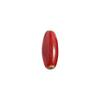 Large Oval Ceramic Beads for DIY Jewelry: Flower Glaze, Retro Straight Hole, Ideal for Bracelets and Necklaces.