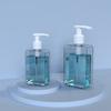 Square Lotion Bottles (200ml & 300ml) Leak-Proof Refillable Containers Plastic Pump Dispensers for Shampoo/Conditioner
