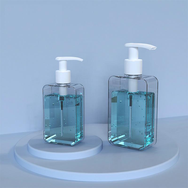 200/300Ml Square Soap Dispenser Countertop Lotion Bottle With Pump Bathroom Lotion Liquid Soap Dispenser Refillable Empty Bottle