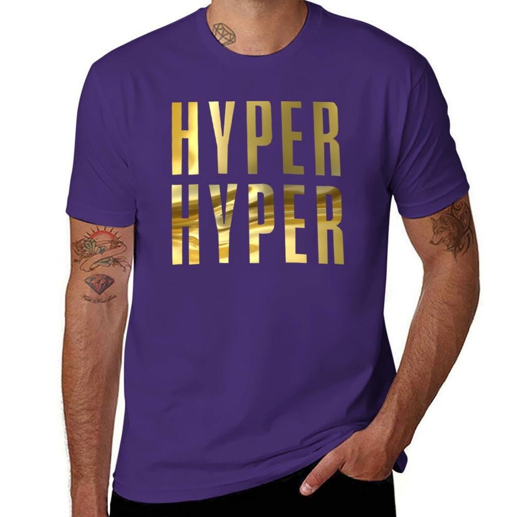 Hyper Hyper - Scooter Band Sammler Hit 90er Gold Edition T-Shirt übergroßes Sweat-T-Shirt schlichtes Herren T-Shirt