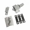 Automatic Aluminum Alloy Spring Latch Self Closing Slide Bolt Door Window Security Pull Ring Gate Latch Lock