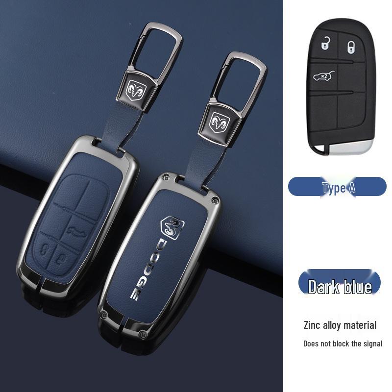 Dodge Journey Metal Key Case: Premium Key Cover with Buckle for Men's Keys