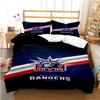 Copripiumino Hockey su Ghiaccio Cartone Animato Piumone Set Biancheria da Letto Copripiumino Morbido e Federe per Adolescenti Bambini Singolo Matrimoniale Queen King