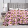 Warm BlanketChild Picnic Aggretsuko Throw Blanket  Flannel Bedspread For Couch Chair Sofa Bed Comfortable Sofa Bed Cover