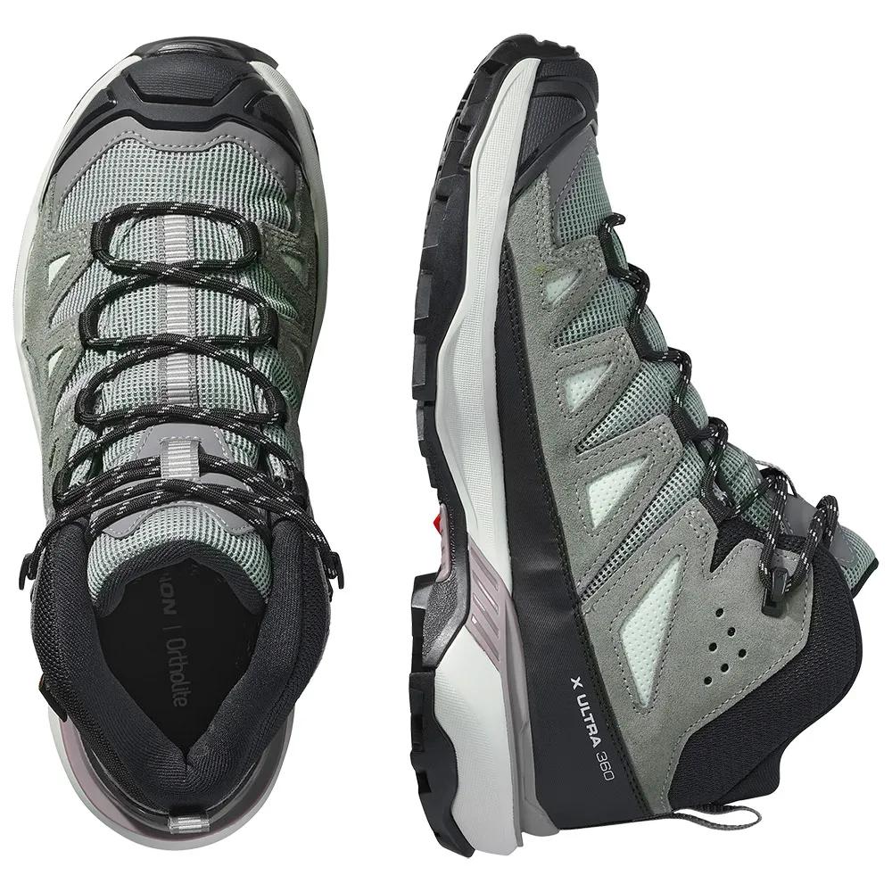 Salomon Ботинки для хайкинга X Ultra 360 Leather Mid Goretex