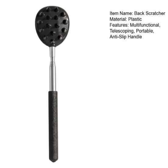 Back Scratcher and Massager Extendable Back Massager Tool Telescoping Back