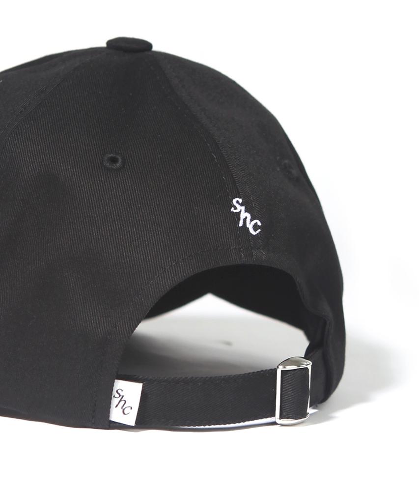 SUNDAY HOBBY CLUB Square Logo Curved Cap - Black