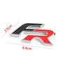FR Racing Flagge Metall Fenster Emblem Siegel Löwe FR+Cupra Ibiza Altea Exeo Formel Racing Design