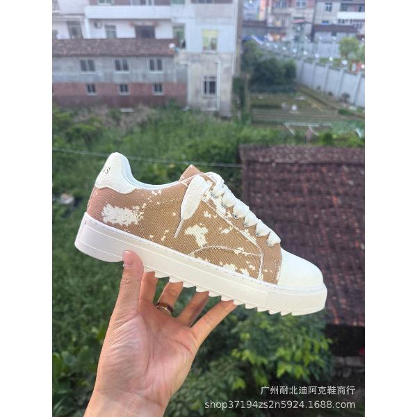 Unisex Europäisch Amerikanische Skate-Schuhe Digitaler Ziffern-Print Klobige Plateau-Sohle Tägliche Sportliche Lässige Board-Sneaker Für Paare