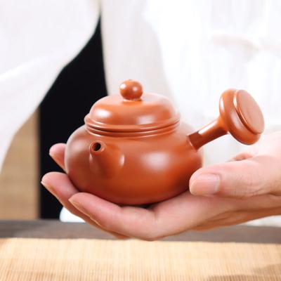 150cc Chinese Yixing Purple Clay Tea Pot Home Dahongpao Customized Teaware Handmade Xishi Teapot Kettle Tea Ceremony
