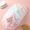 Double Layer Starry Sky Design Thick Waterproof Shower Cap Star Pattern Bathroom Hair Salon Supplies Bath Hat Bonnets for Women