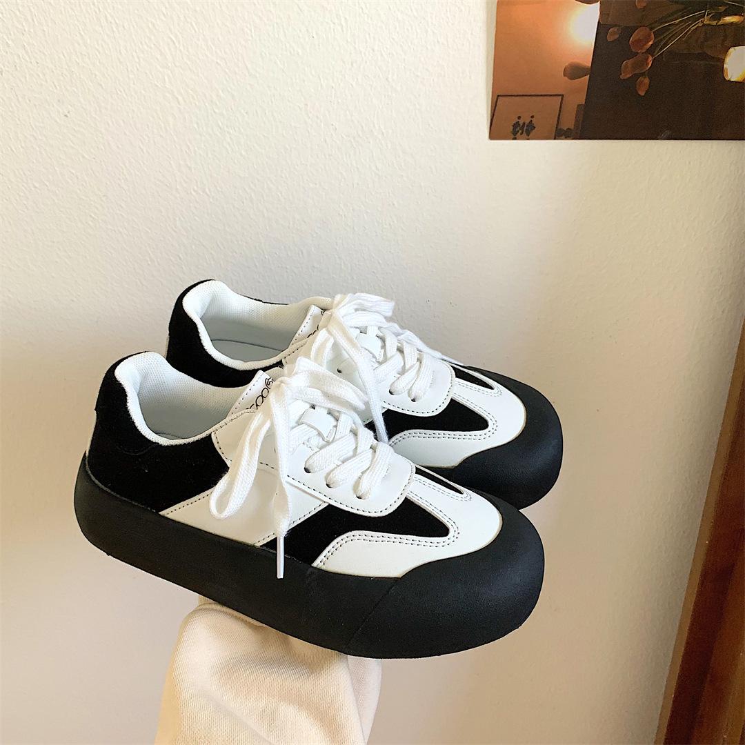 

Новые весенне-осенние женские парусиновые кроссовки женские модные повседневные туфли на платформе женские туфли на плоской подошве кроссовки на шнуровке женские кроссовки 40