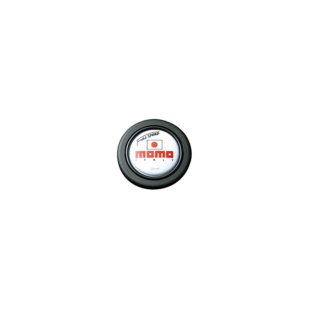 fortune (MOMO) FULL SPEED Steering Wheel 34.8mm Diameter, Deep 90mm, White Top FULL SPEED 348D WH