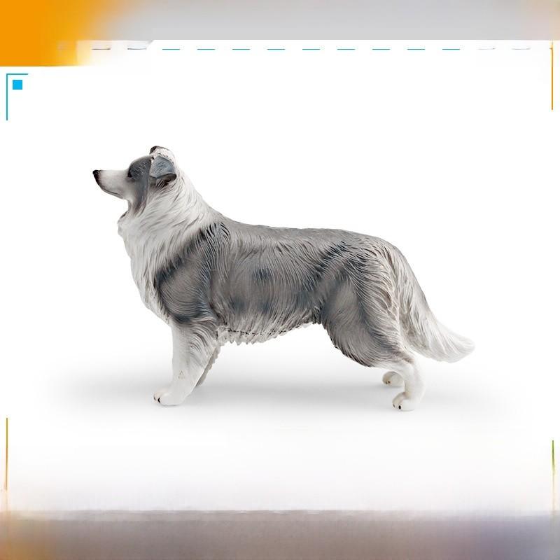 Simulated Shiba Inu Golden Retriever And Border Collie Pet Dog Model Ornament