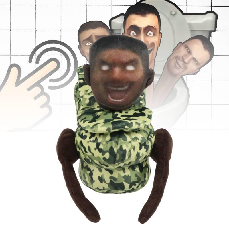 Skibidi Toilet Plüschtier Mit Kristall Ultraweichem Stoff Lustiges Und Einzigartiges Design!