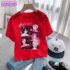 Derpy Tiger Kpop Demon Hunters Shirt for Kids Baby Girl Men Women T Shirt Cute Tiger Cartoon Clothes 2025 Hot Movie Print Soft