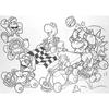 Showa Note B5 Coloring Book Super Mario