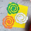 Metal Die Cuts Curly Flower Embossing Stencil Cutting Dies for Card Making Scrapbooking Paper DIY Template Handmade