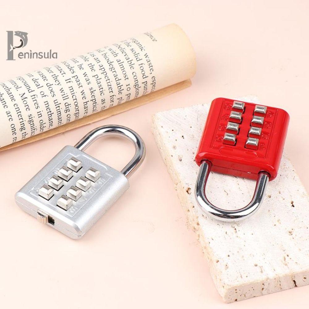 Zinc Zinc Alloy Number Lock Smart Lock Drawer Cabinet Padlock Mini Combination Padlock  School