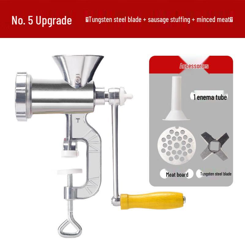 Manual Household Meat Grinder & Sausage Stuffer
