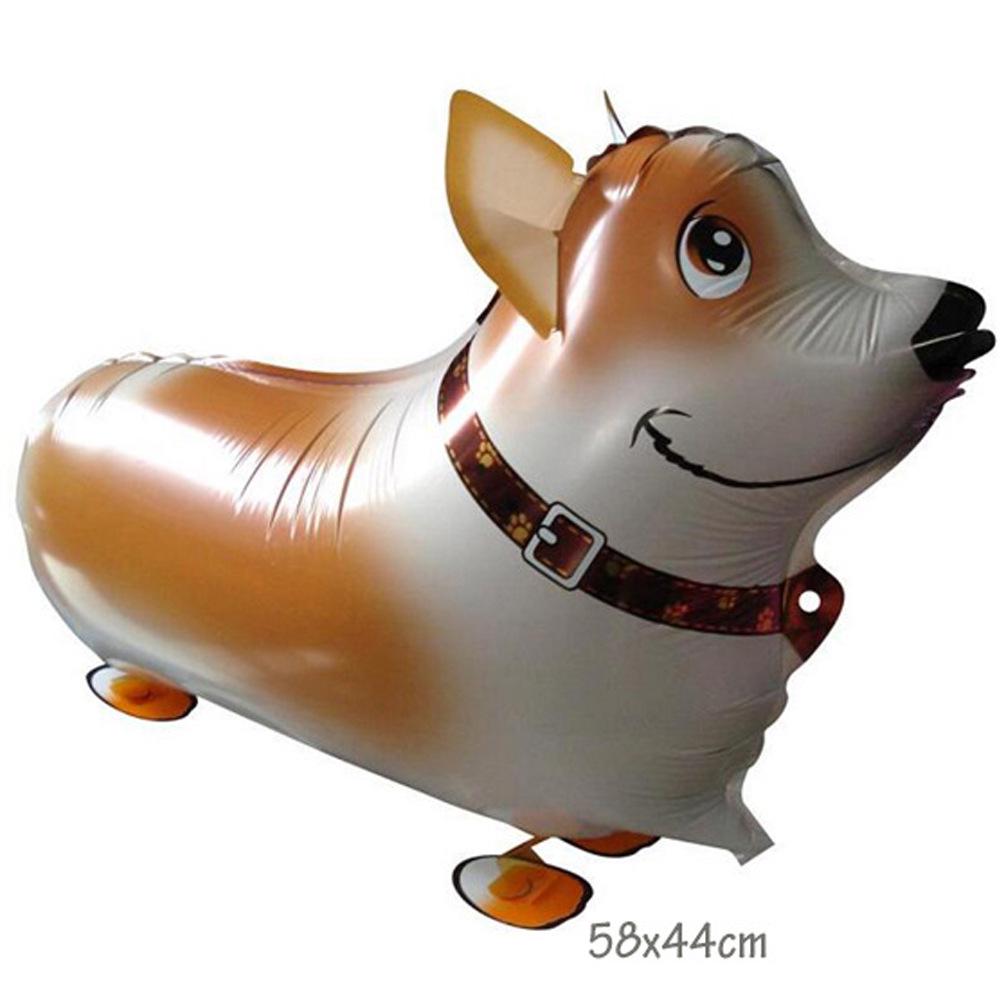 Cartoon Animal Walking Balloons: Duck & Pig for Birthday Decorations or Night Market Promotions