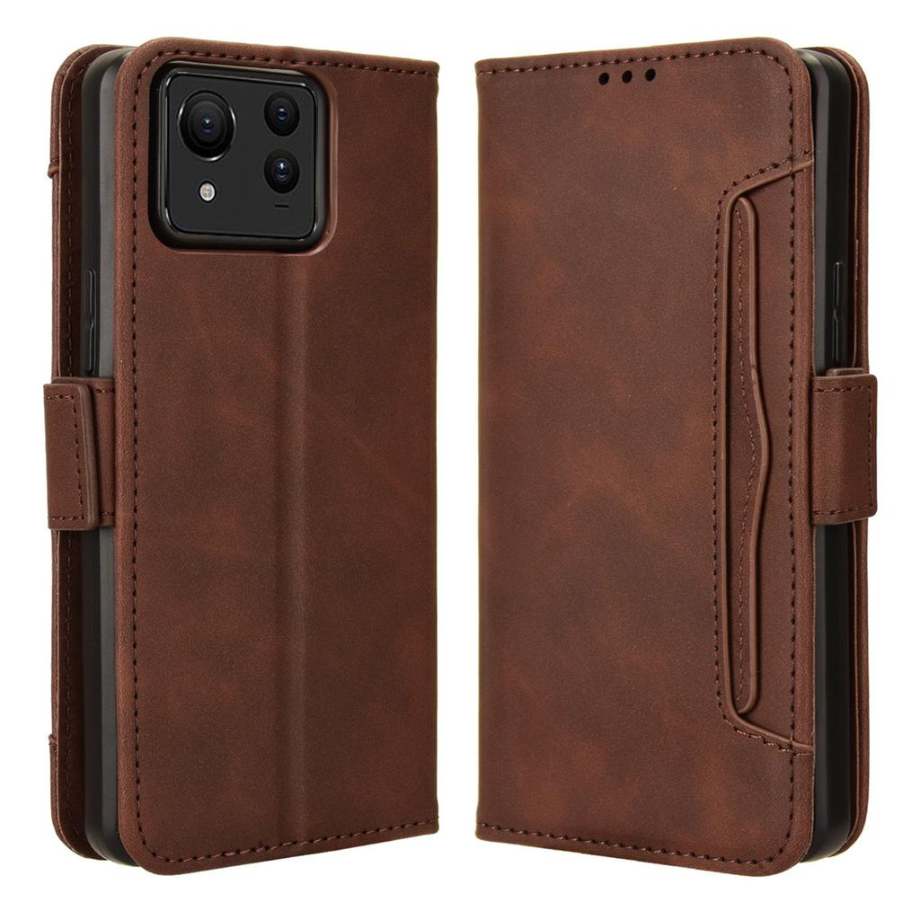 For Asus Zenfone 11 Ultra 5G Case Wallet Phone Leather Cover with Multiple Card Slots