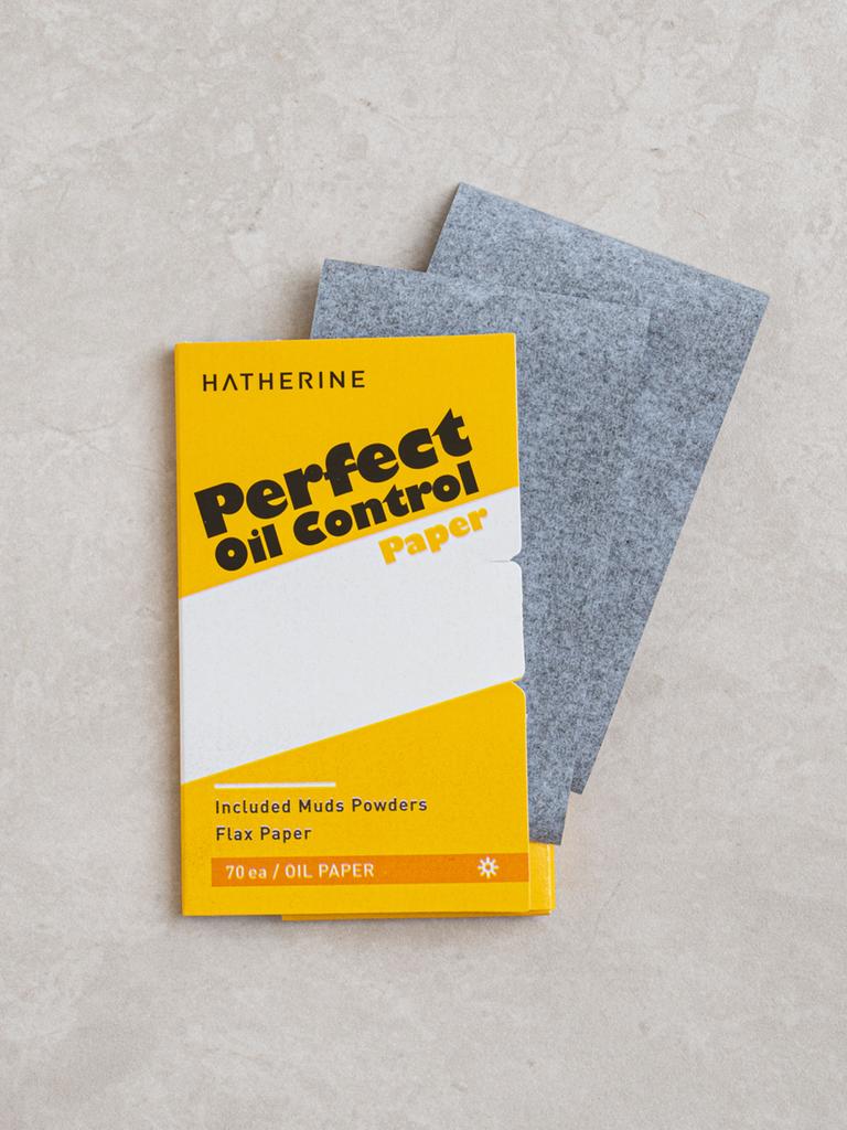 Hatherine Perfect Oil Control Blotting Papers, 70 Sheets