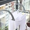 Space Saving Clothes Drying Rack Non-Slip Shoes Storage Rack Foldable Clothes Hanger  Bathroom