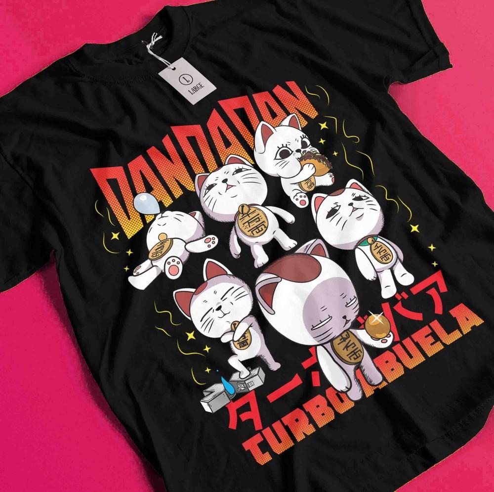 

Dan Da Dan T-Shirt Okarun Shirt Momo Ayase Tshirt Ken Tee Turbo Jin Aira Seiko BB127 4XL