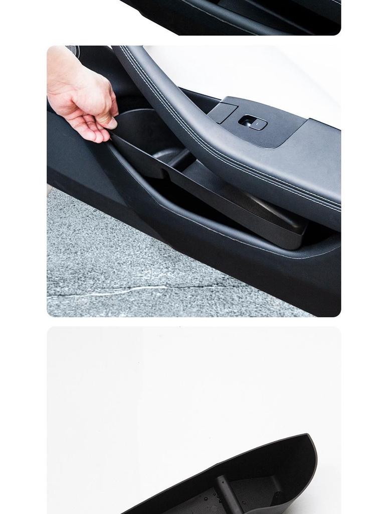 Upgraded 4-Piece TPE Waterproof Storage Box Set for Tesla Model Y
