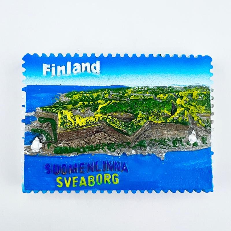 Finlandia Helsinki Souvenir Turistici Magneti da Frigorifero Viaggi in Finlandia Adesivi Magnetici da Frigorifero Decorazioni per la Casa Regali di Matrimonio