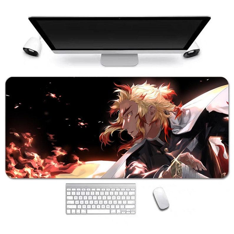Demon Slayer Anime Mouse Pad PC Gamer gaming Accessory 40*90cm Office Carpet Large Desk Mat XXL Keyboard pad MousePad table mat