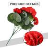 Silk Flower Arrangement Simulation Begonia Flower Lifelike Details