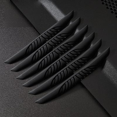 Car Door Anti Scratch Protector Strip Rearview Mirror Anti-collision Stickers Universal Rubber Auto Bumper Protector Bar